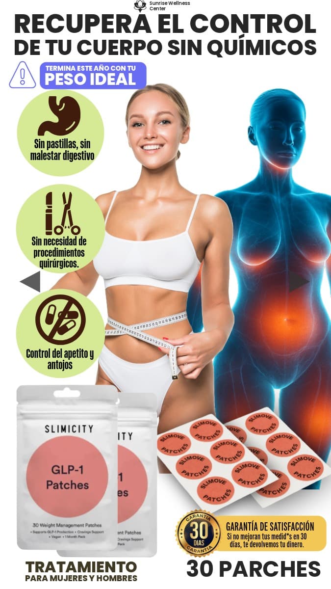 PARCHES CON EXTRACTOS NATURALES PARA TU BIENESTAR Y EL CONTROL DE ANTOJOS