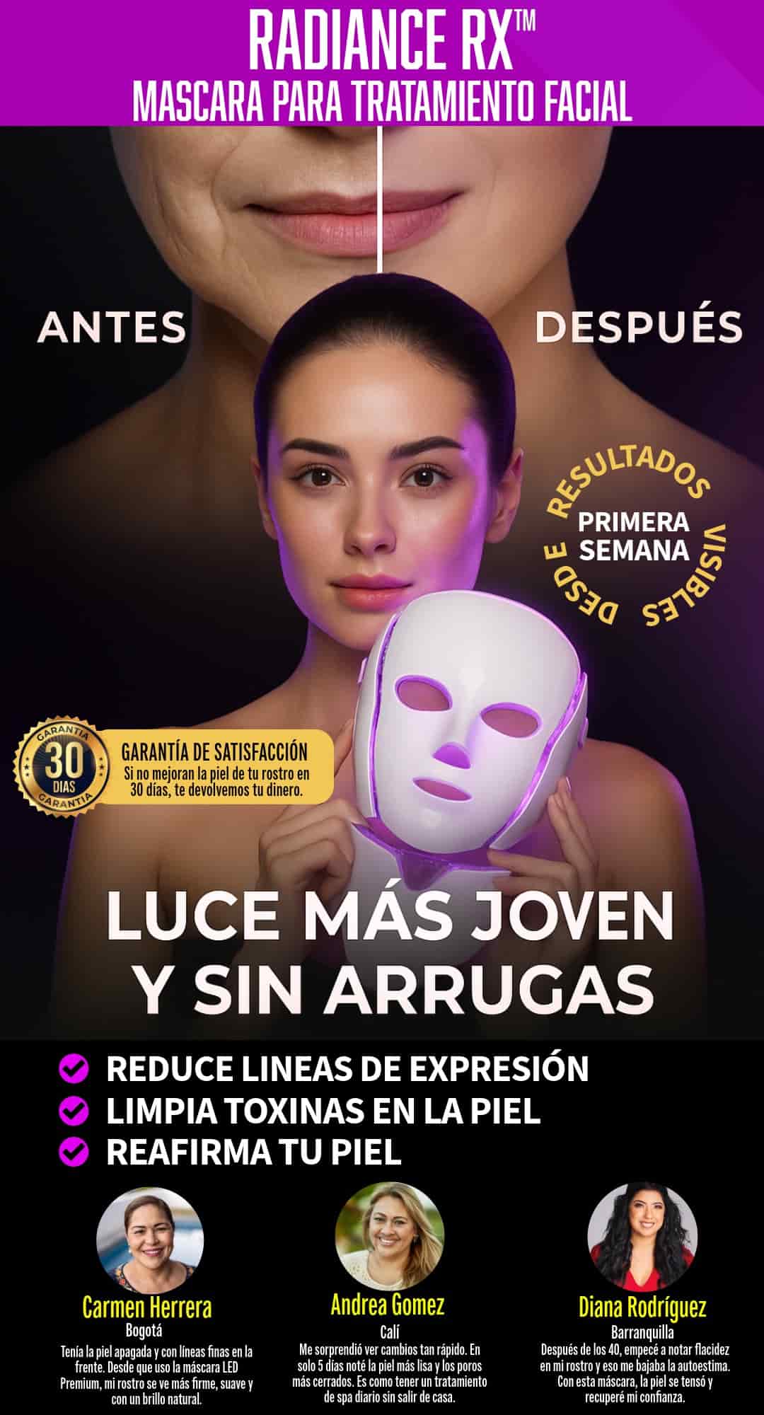 MASCARA REJUVENECIMIENTO FACIAL