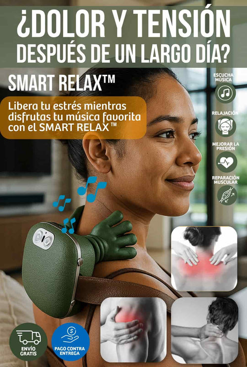 MASAJEADOR DE CUELLO Y HOMBROS PORTATIL