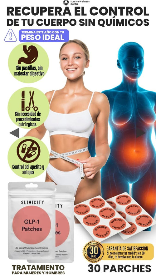 PARCHES CON EXTRACTOS NATURALES PARA TU BIENESTAR Y EL CONTROL DE ANTOJOS