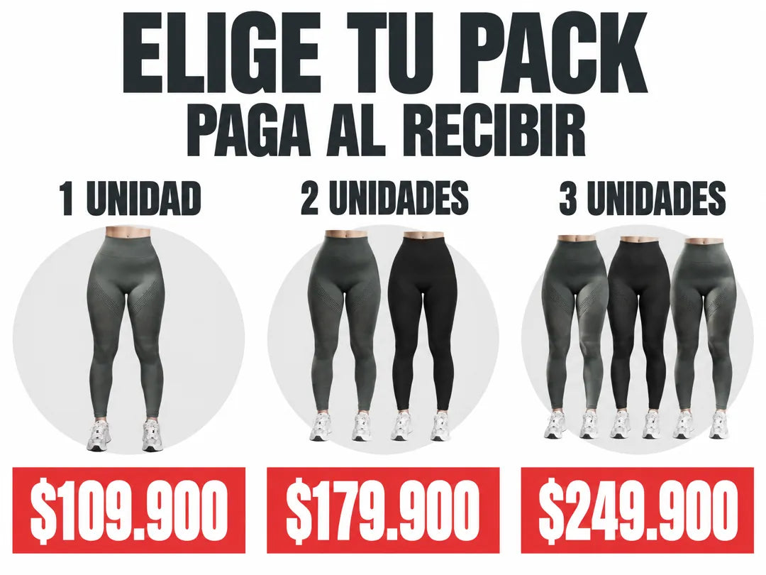 Elige tu pack: 1 unidad $109.900, 2 unidades $179.900, 3 unidades $249.900, paga al recibir