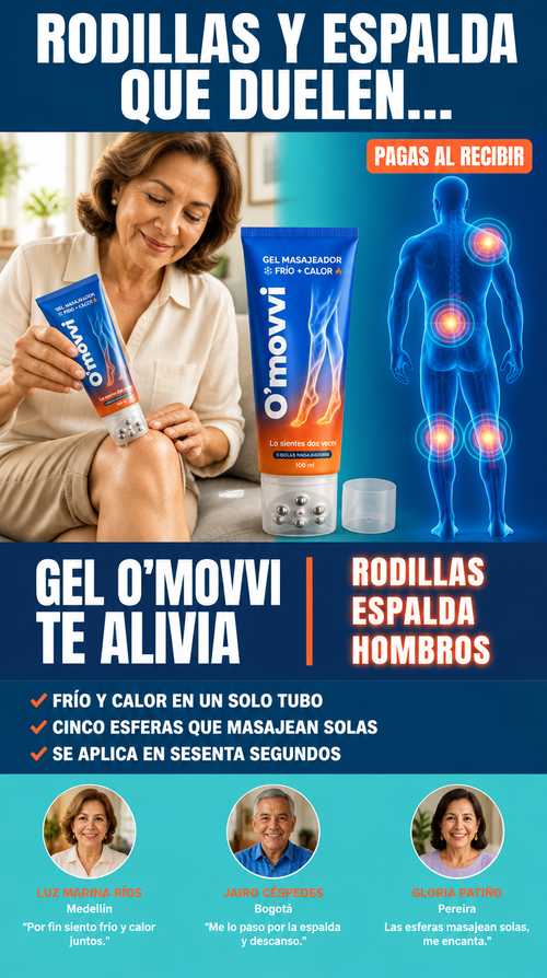 O'movvi gel frío + calor - Hero