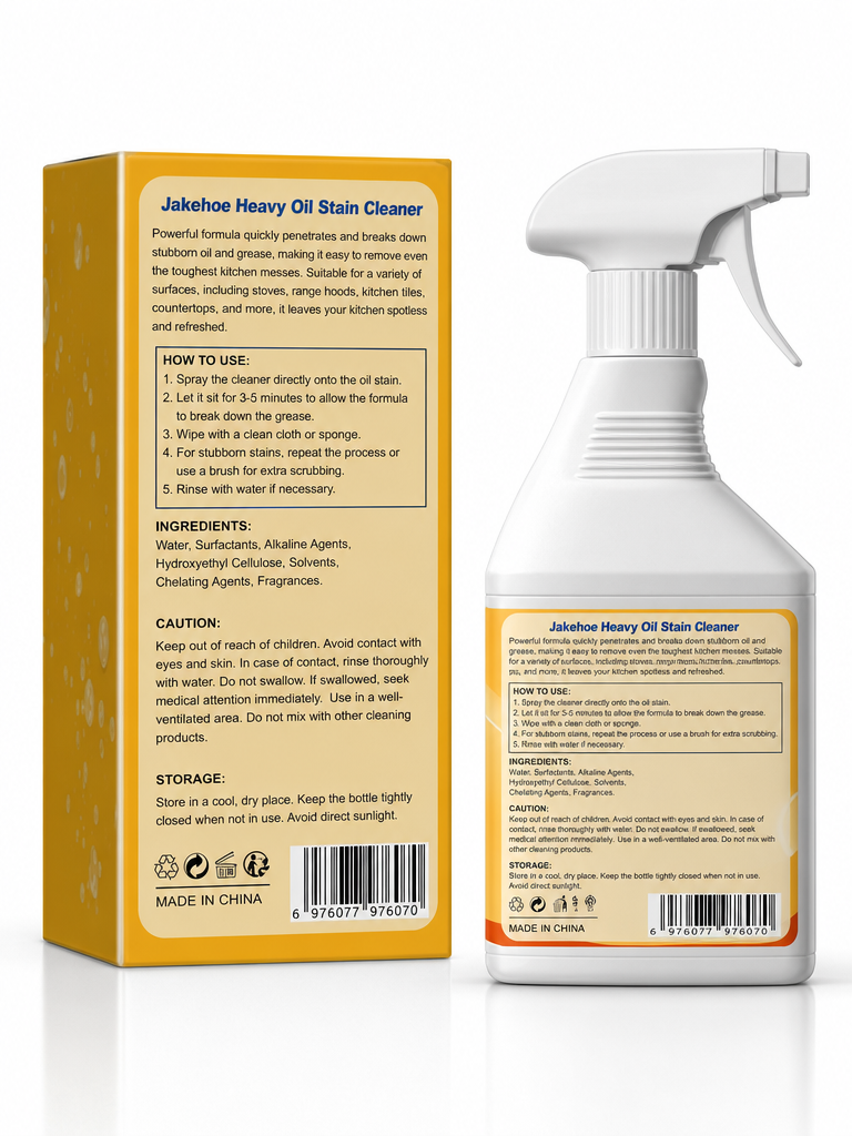 Heavy Oil Stain Cleaner - Vista trasera