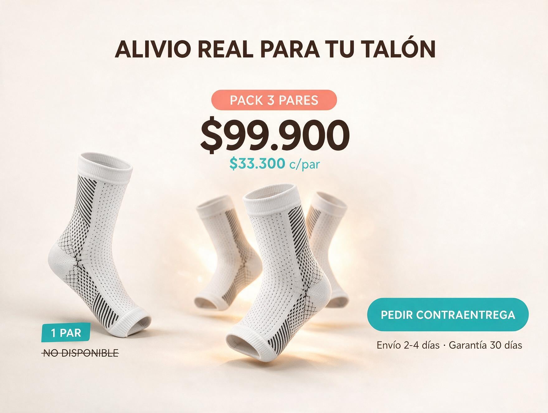 Oferta pack 3 pares